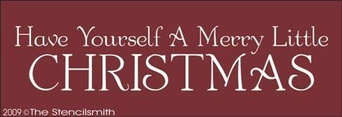 971 - Have yourself a merry little christmas - The Stencilsmith