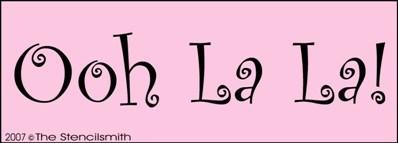Ooh La La - The Stencilsmith