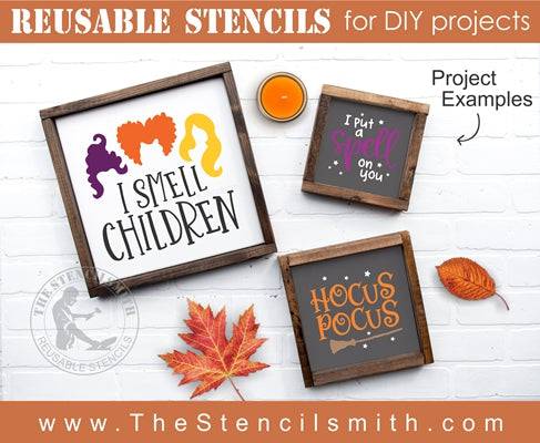 6963 - Hocus Pocus minis - The Stencilsmith