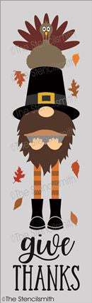 7777 - give thanks gnome - The Stencilsmith