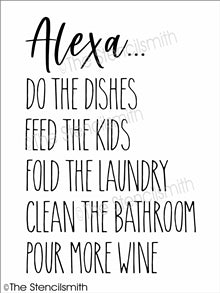 6758 - Alexa do the ... - The Stencilsmith