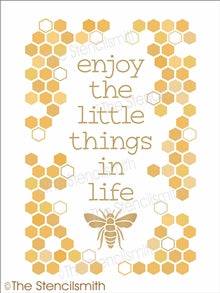 6762 - enjoy the little things in life - The Stencilsmith