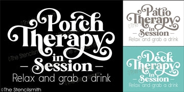 6786 - Porch Therapy in session - The Stencilsmith