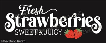 6814 - Fresh Strawberries - The Stencilsmith