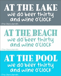 6843 - At the ... we do Beer thirty - The Stencilsmith