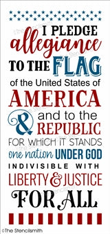 6864 - I pledge allegiance - The Stencilsmith