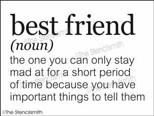 6993 - best friend definition - The Stencilsmith