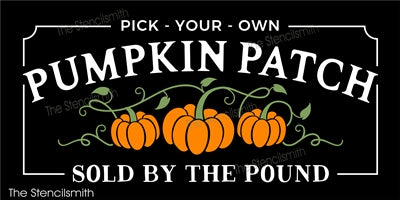 6999 - pumpkin patch - The Stencilsmith