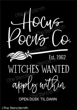 7011 - Hocus Pocus Co. - The Stencilsmith