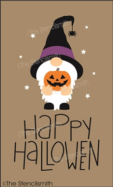 7024 - Happy Halloween gnome - The Stencilsmith