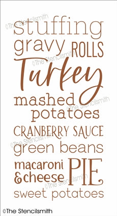 7050 - Thanksgiving dinner - The Stencilsmith