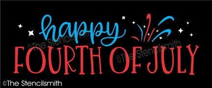 1609 - Happy Fourth Of July - The Stencilsmith