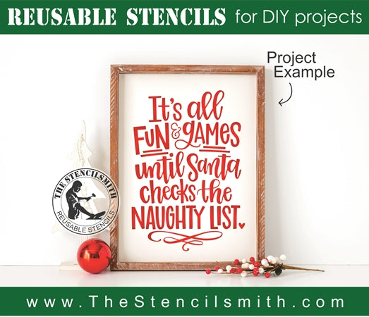 7856 - It's all fun & games until - The Stencilsmith