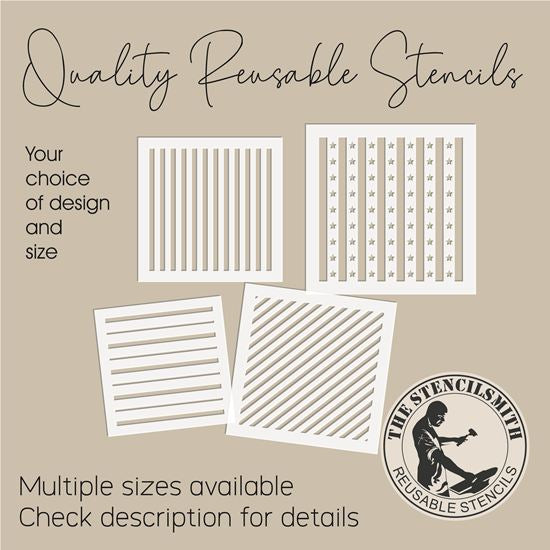 10035 Stripe Pattern Stencils – The Stencilsmith