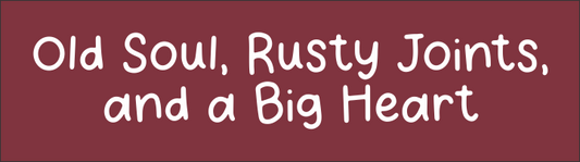 CLEARANCE #10076 Old Soul Stencil - S - 10mil white mylar