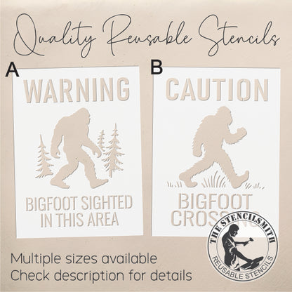 10135 Bigfoot Stencils - The Stencilsmith