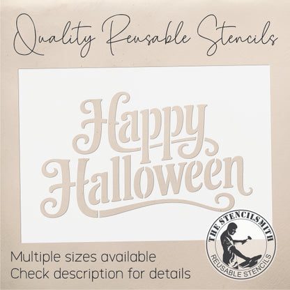 10138 Happy Halloween Stencil - The Stencilsmith