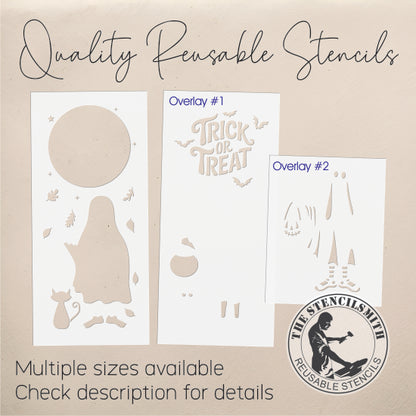 10141 Trick Or Treat Stencil - The Stencilsmith