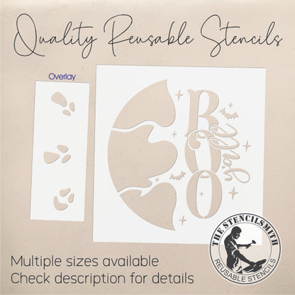 10148 Boo Y'all Stencil - The Stencilsmith