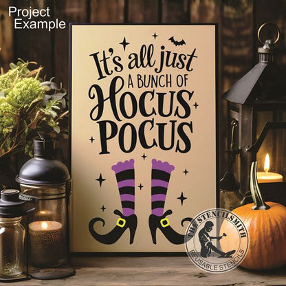 10149 It's All Just A Bunch of Hocus Pocus Stencil