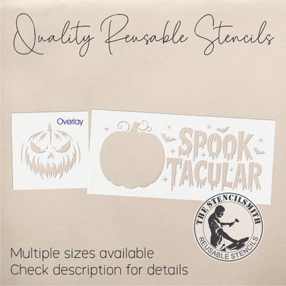 10150 Spooktacular Stencil - The Stencilsmith