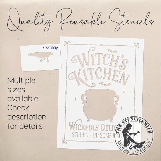 10153 Witch's Kitchen Stencil - The Stencilsmith