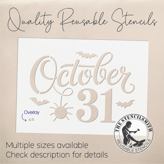 10156 October 31 Stencil - The Stencilsmith