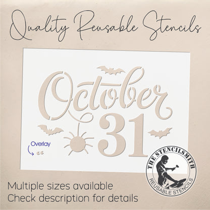 10156 October 31 Stencil - The Stencilsmith