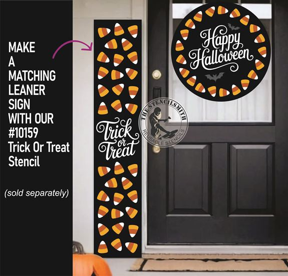 10160 Happy Halloween Candy Corn Stencil