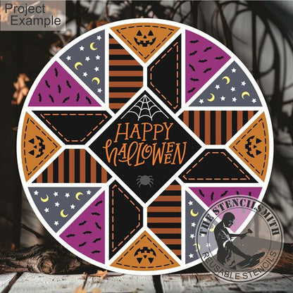 10194 Halloween Barn Quilt Stencil