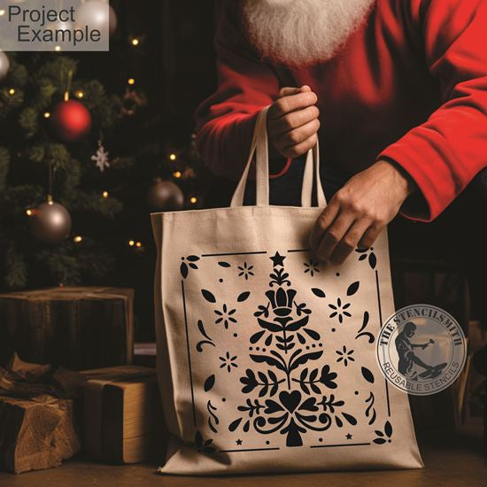 10207 Christmas Decorative Stencils