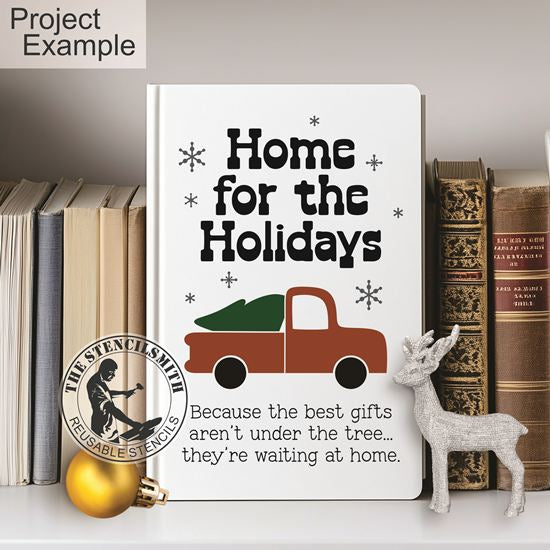 10213 Christmas Book Stencils