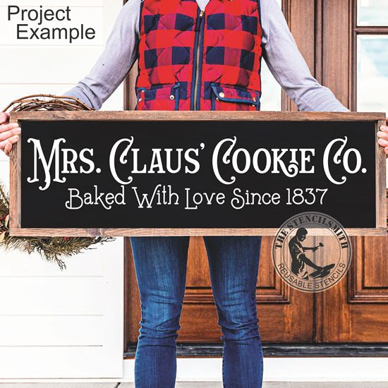 10223 Mrs. Claus' Stencils