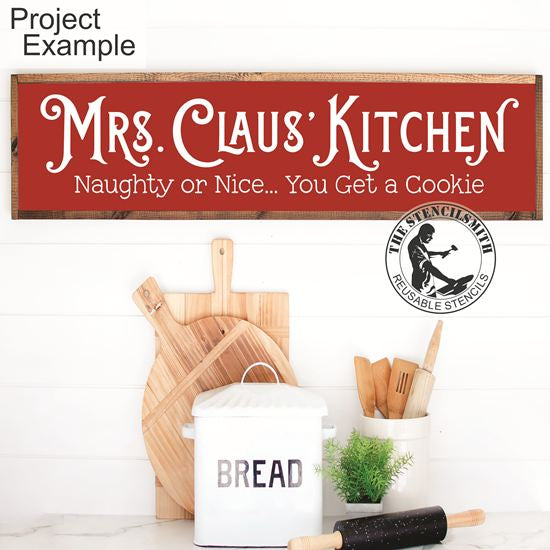 10223 Mrs. Claus' Stencils