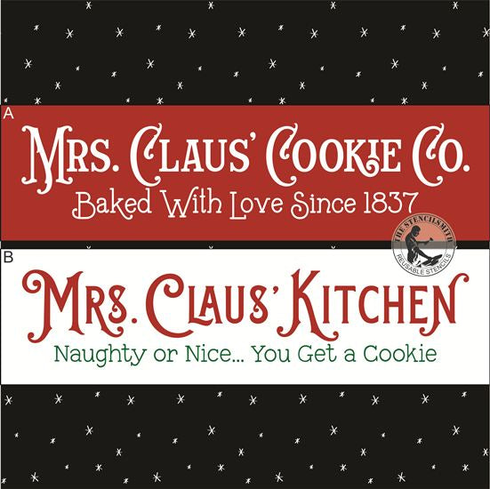 10223 Mrs. Claus' Stencils