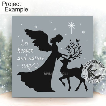 10229 Let Heaven And Nature Sing Stencil