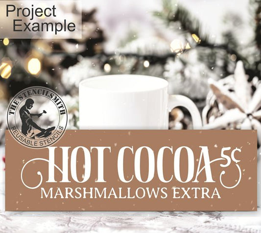 10233 Hot Cocoa Stencil