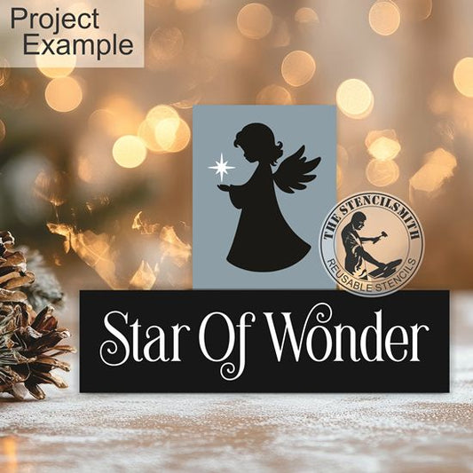 10244 Star Of Wonder Angel Block Stencil Set