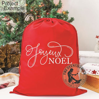 10292 Joyeux Noel Stencil