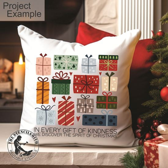 10295 In Every Gift Of Kindness Stencil