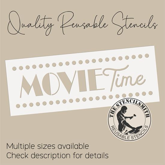10311 Movie Time Stencil