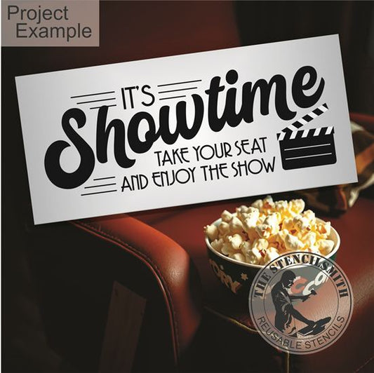 10312 It's Showtime Stencil