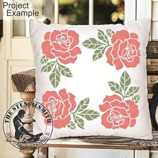 10323 Roses Stencil