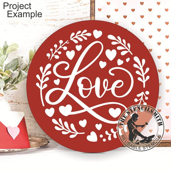 10329 Love Stencil - The Stencilsmith