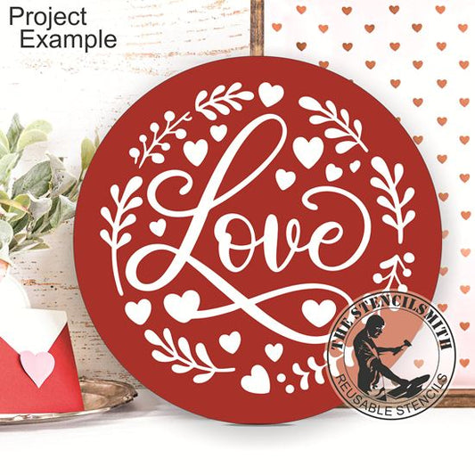 10329 Love Stencil