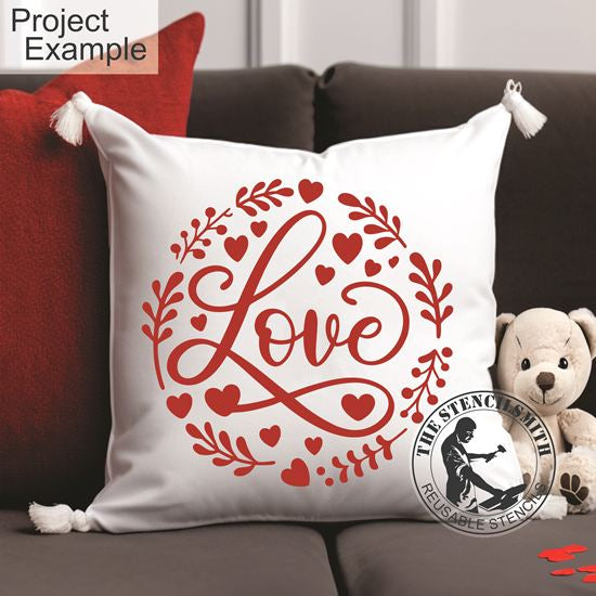 10329 Love Stencil - The Stencilsmith