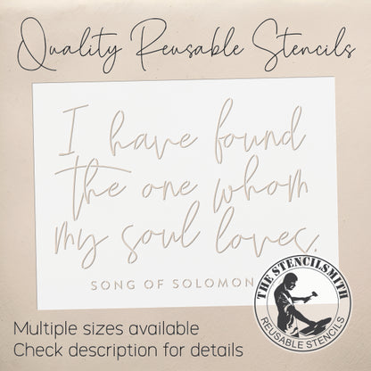 10333 I Have Found Stencil - The Stencilsmith