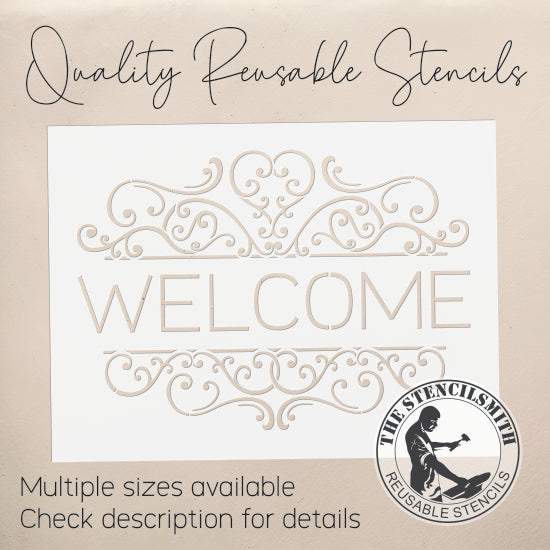10335 Welcome Stencil - The Stencilsmith