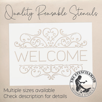 10335 Welcome Stencil - The Stencilsmith