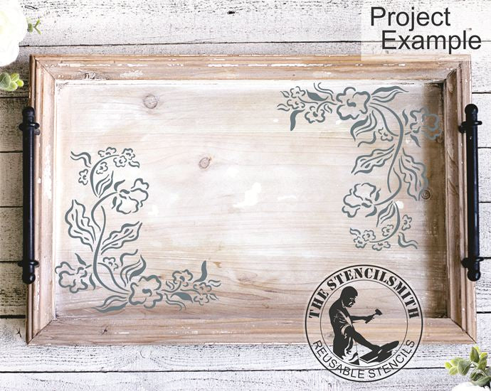 10342 Decorative Floral Stencils